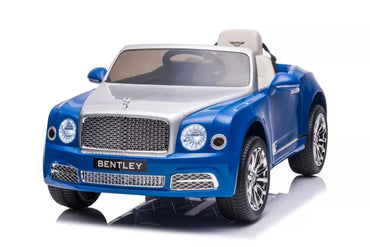 akumuliatorinis vaikiškas automobilis Bentley Mulsanne, mėlyna spalva