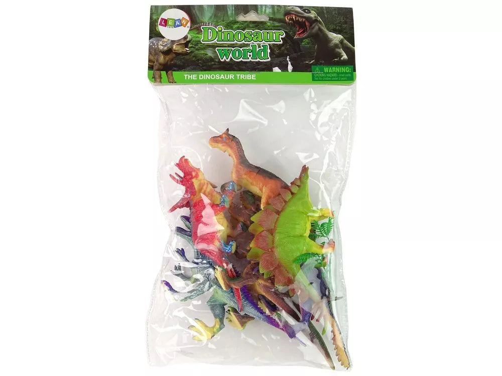 Dinozaurų figūrėlės spalvotos 6vnt