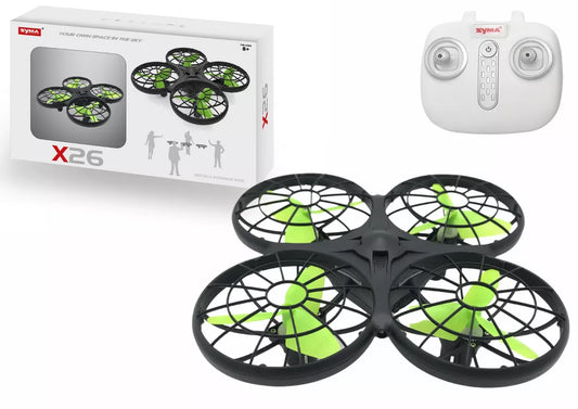 Juodas rc dronas x26 syma