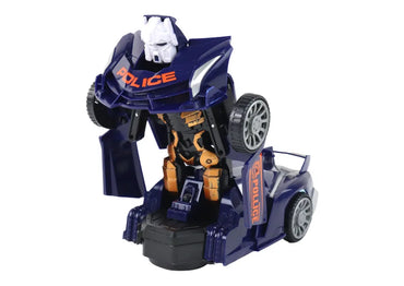 Policijos robotas automobilis 2in1