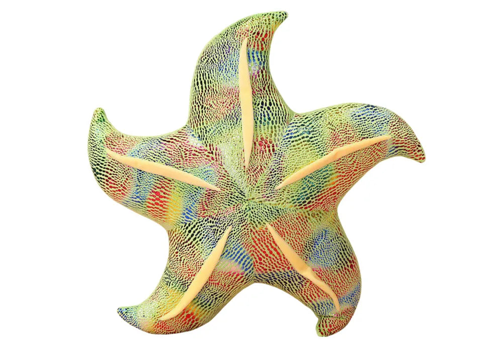 Pliušinė jūrų žvaigždė žalia 20 cm