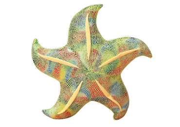 Pliušinė jūrų žvaigždė žalia 20 cm