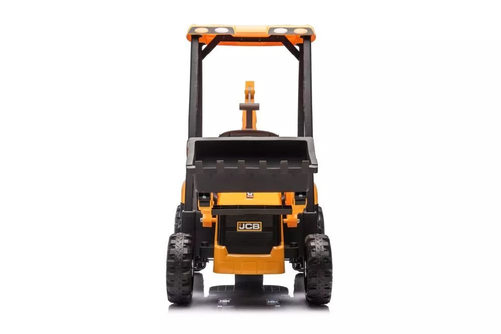 JCB vaikiškas elektrinis ekskavatorius su geltonu kaušu – BDM-0960A, 12V