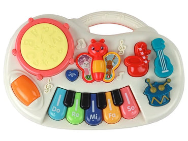 Edukacinis pianinas drugeliai instrumentai