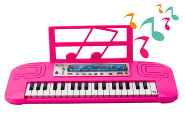 Elektrinis pianinas vaikams rožinis