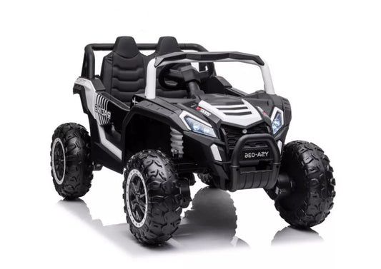 Akumuliatorinis automobilis YSA036 White 4×4 (baltos spalvos)