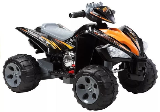 Medium Quad Juodas – elektrinis keturratis vaikams