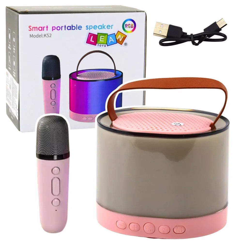Karaoke kolonėlė K52 su belaidžiu mikrofonu