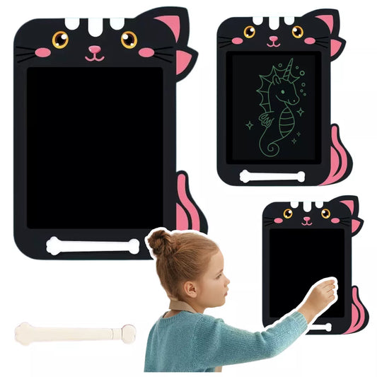 LCD piešimo planšetė Znikopis Black Cat