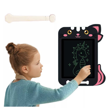 LCD piešimo planšetė Znikopis Black Cat