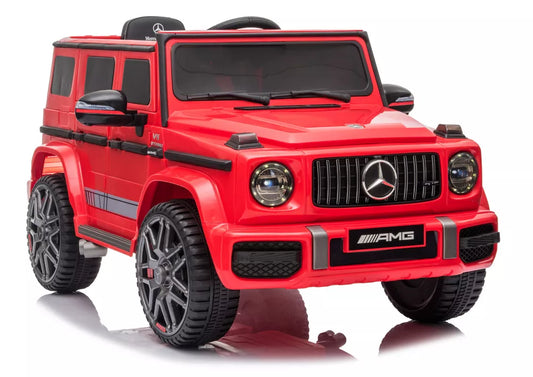 Elektrinis vaikiškas automobilis Mercedes G63 Raudonas BBH‑0003 EZ