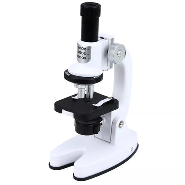 Vaikiškas mikroskopas su 1200× priartinimu ir laboratoriniu rinkiniu