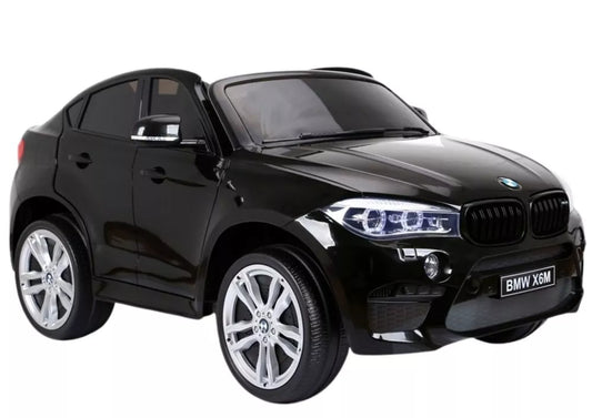 BMW X6M Juodas – elektrinis vaikiškas automobilis