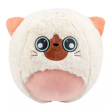 BigCutePet pliušinis šokinėjantis kamuolys – augantis katinėlis, 50 cm