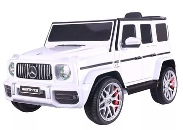 Elektrinis vaikiškas automobilis Mercedes G63 S306‑1 Baltas