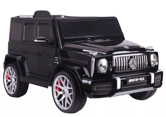 Elektrinis vaikiškas automobilis Mercedes G63 S306‑1 Juodas