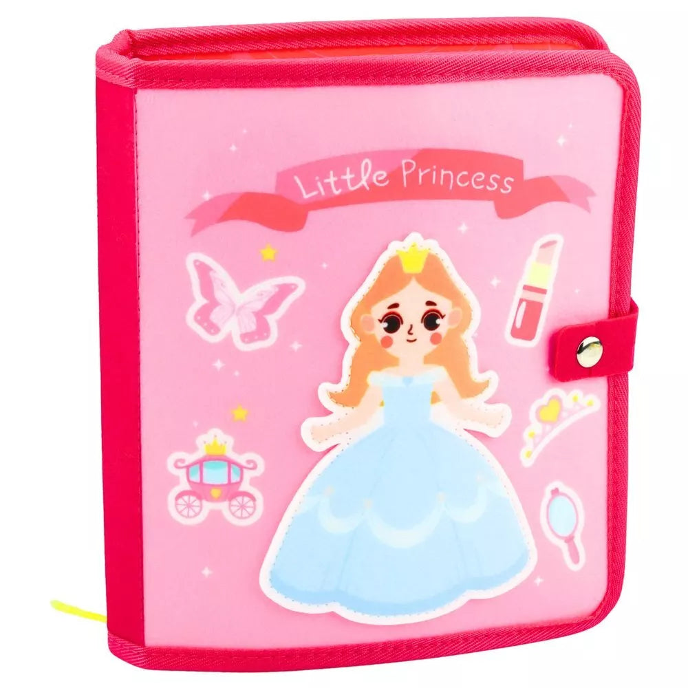 Sensorinė veltinio knygelė vaikams – „Princesė“