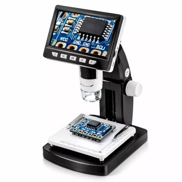 4.3″ 1000x USB LED skaitmeninis LCD mikroskopas su ekranu