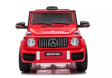 Elektrinis vaikiškas automobilis Mercedes G63 AMG – raudonas