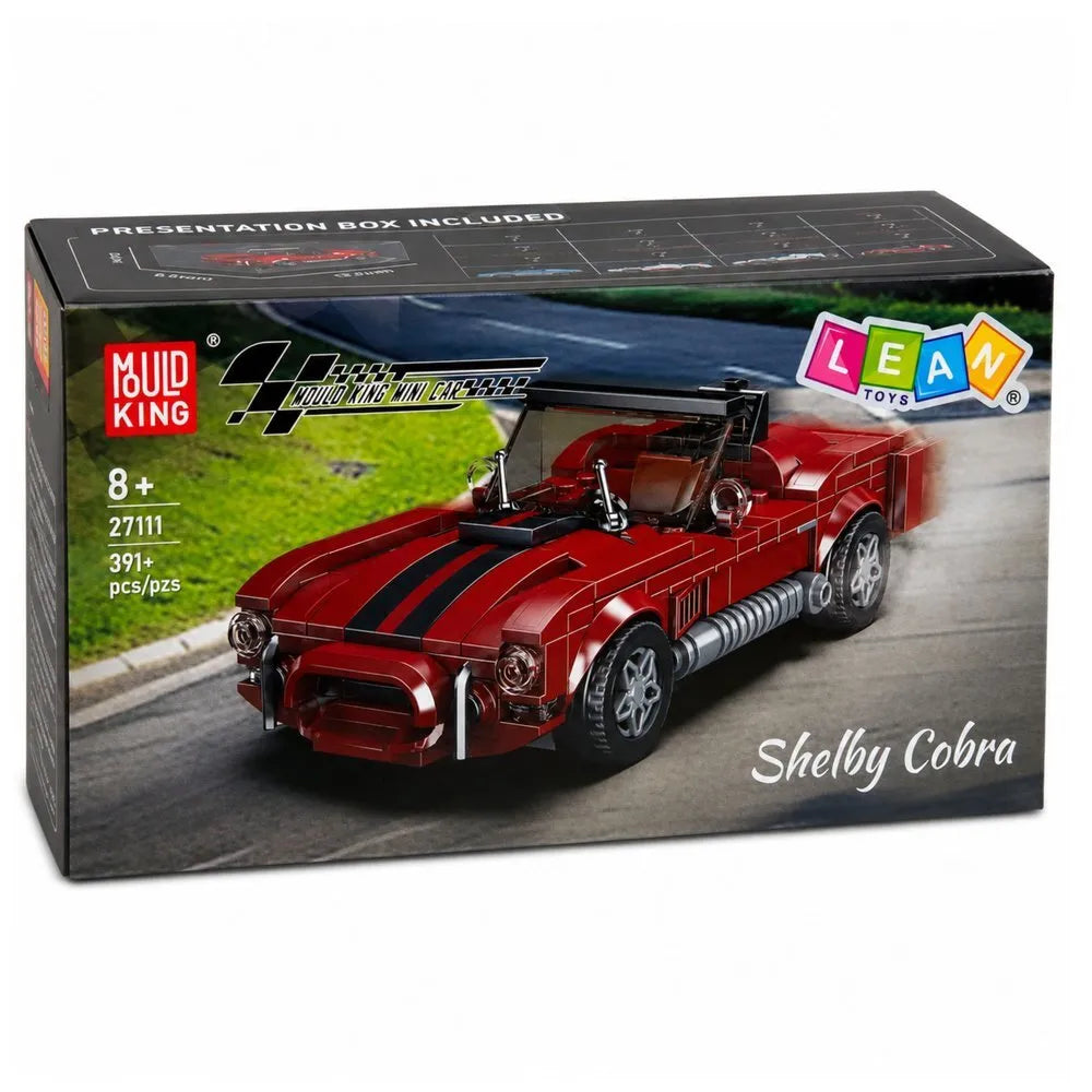 391 detalių klasikinio automobilio konstruktorius su ekspozicine dėže