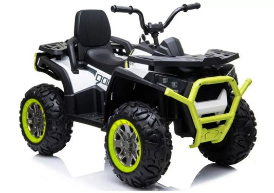 Vaikiškas elektrinis keturratis XMX607 – baltas