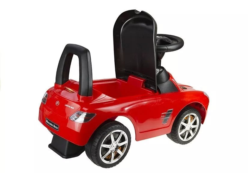 Mercedes Benz Red – Vaikiškas stumiamas paspiriamas automobilis