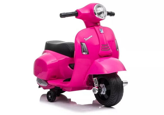 Rožinis elektrinis motoroleris Vespa GTS 300 Mini