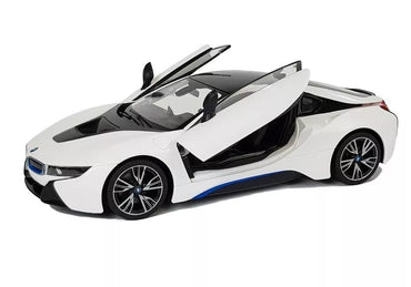R/C automobilis BMW i8 Rastar 1:14 – baltas