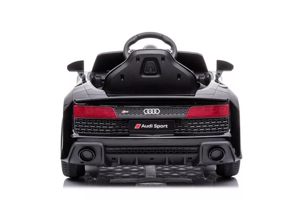 Akumuliatorinis automobilis vaikams Audi R8 – juoda