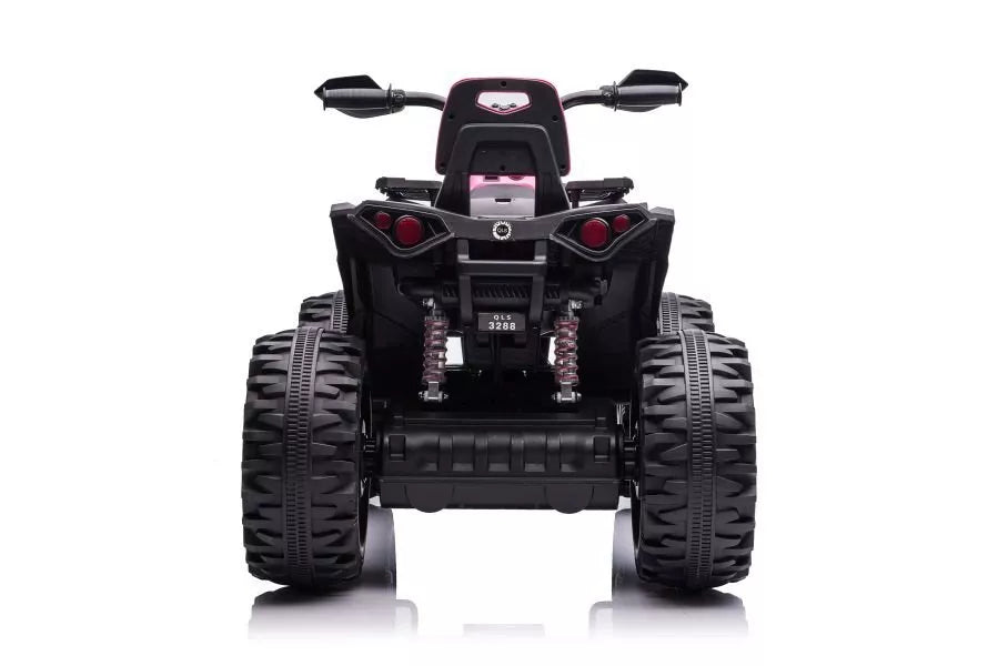 Elektrinis vaikiškas keturratis QLS‑3288 Rožinis