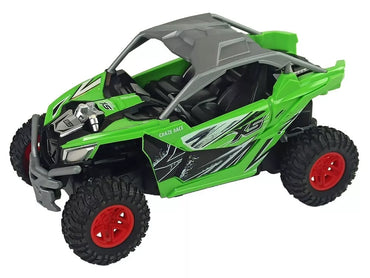 Nuotoliniu būdu valdomas bekelės automobilis Cross Country 1:16, 27 MHz – žalias