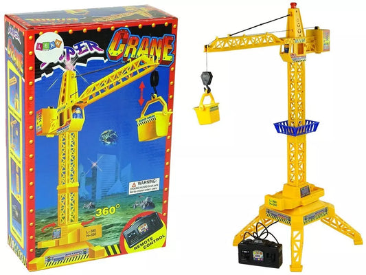 Nuotoliniu būdu valdomas kranas su judančia strėle, 60 cm