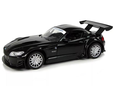 Nuotoliniu būdu valdomas sportinis automobilis BMW Z4 GT3 1:18, 2.4 GHz – juodas