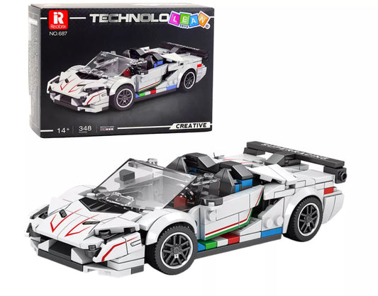 SVJ sportinis kabrioletas konstruktorius 348vnt