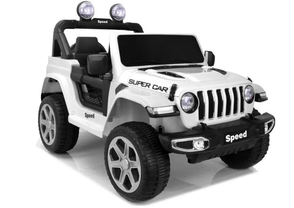 Akumuliatorinis visureigis FT‑938 – baltas, 4×4