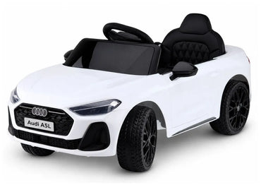 Audi A5L HL788 baltas akumuliatorinis automobilis vaikams