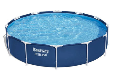 Bestway 366 × 76 cm karkasinis sodo baseinas su siurbliu