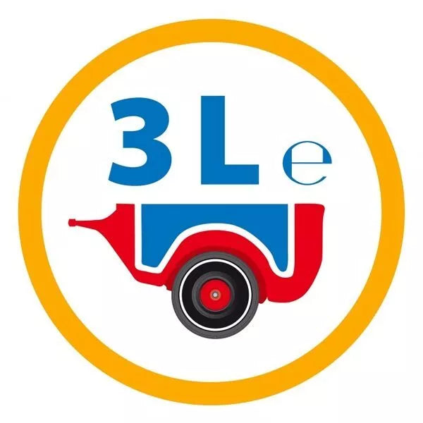 Priekaba automobilio – raudona