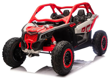CAN‑AM Turbo RR 24V 4×4 raudonas elektromobilis