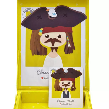 Magnetinė dėlionė – mados paveikslėliai