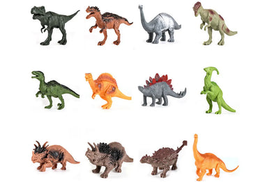 Dinozaurų figūrėlių rinkinys – 46 elementai, parkas, kiaušiniai, aplinkos detalės