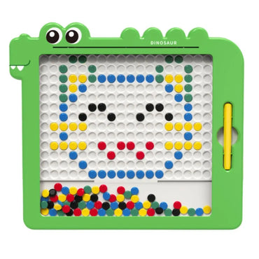 Dinozaurų magnetinė lenta su 20 kortelių