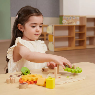 VIGA medinis krumpliaračių rūšiuoklis „Formos ir mechanizmai“