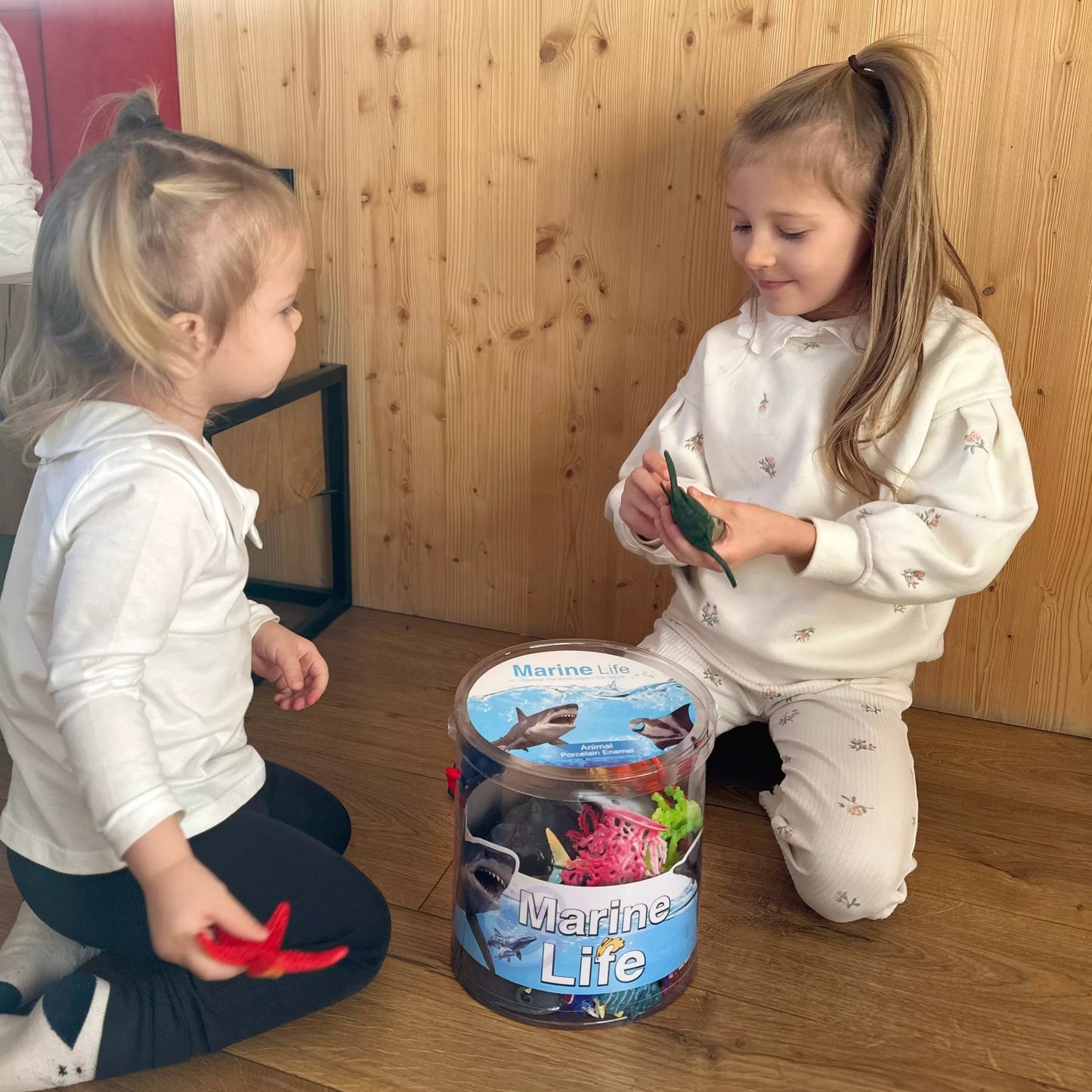 WOOPIE jūros gyvūnų figūrėlių rinkinys, 33 vnt.