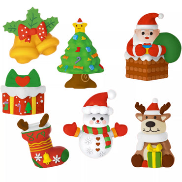 WOOPIE „pasidaryk pats“ dažymo rinkinys – gipso figūrėlių gamyba ir dažymas – kalėdinis rinkinys