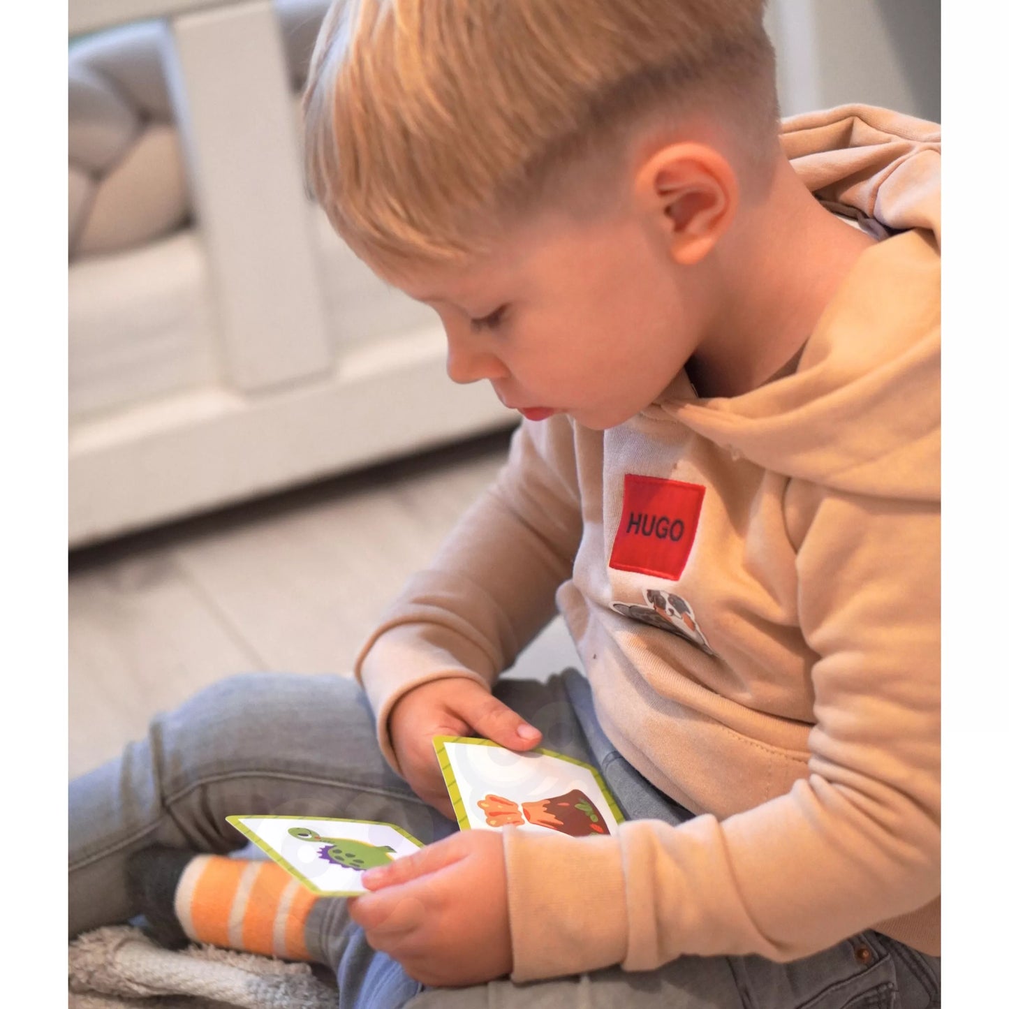 TOOKY TOY magnetinė dėlionė Montessori edukacinė dėžutė dinozaurai