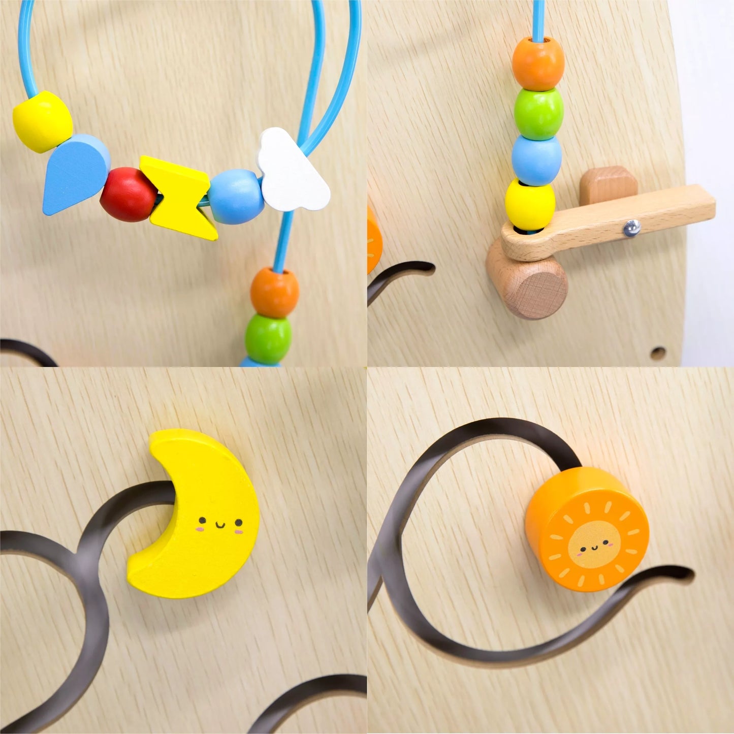 VIGA Montessori sienos arkos manipuliavimo lenta