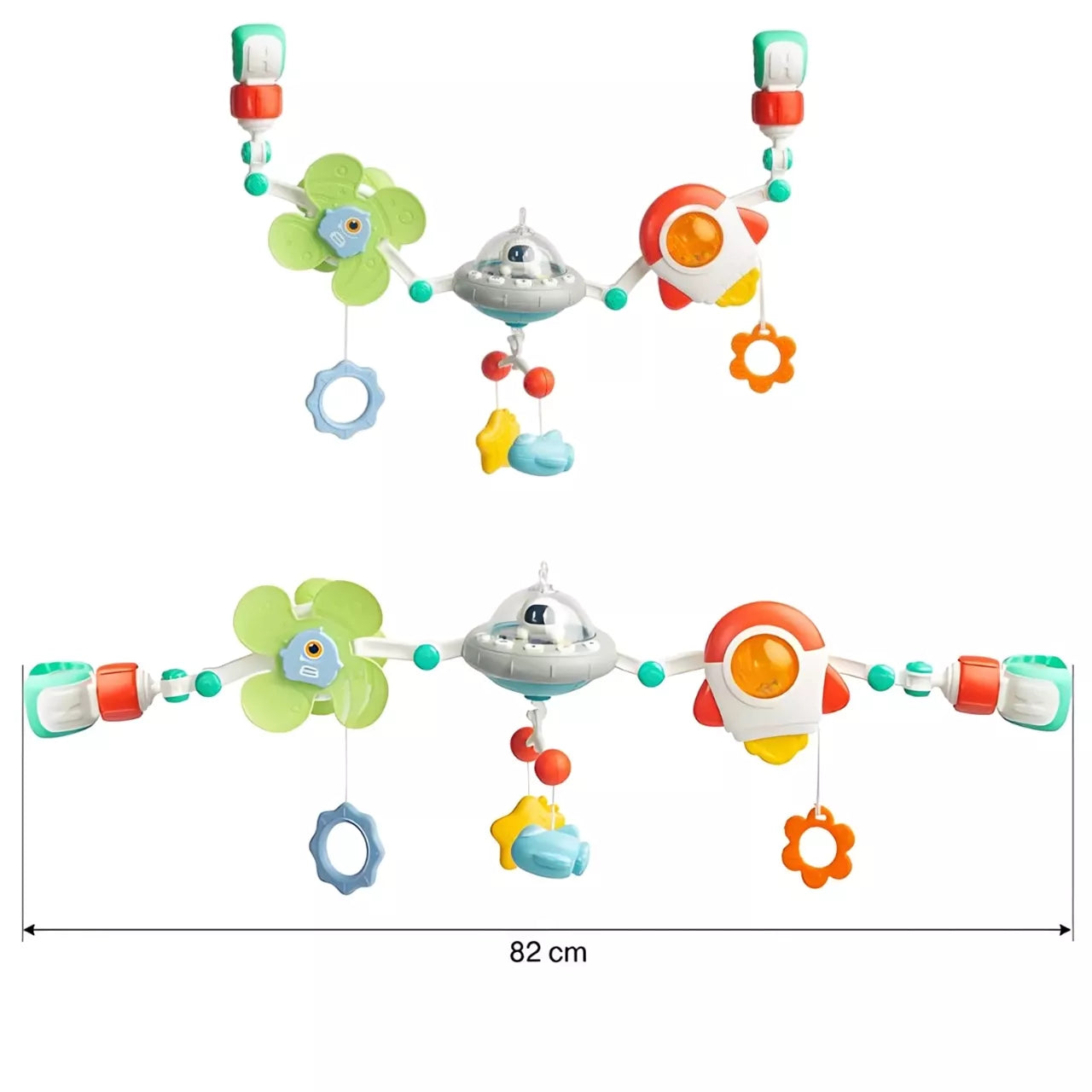 WOOPIE BABY interaktyvi lovelės arka su lopšinės grojimu