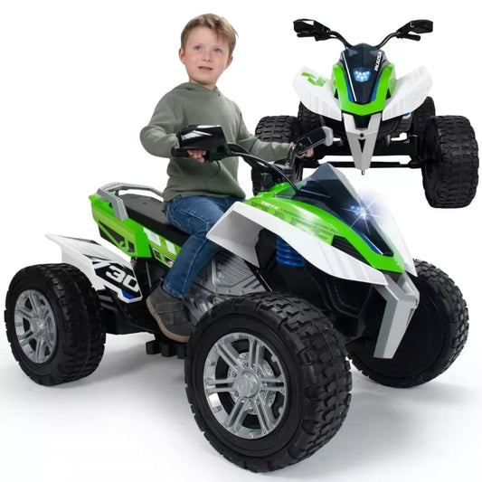 INJUSA LARGE Quad Rage 24V Extreme nuo 6 metų iki 50 kg elektromobilis