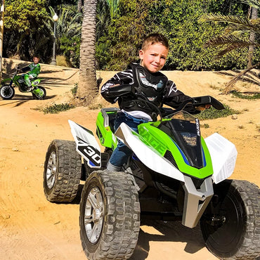 INJUSA LARGE Quad Rage 24V Extreme nuo 6 metų iki 50 kg elektromobilis